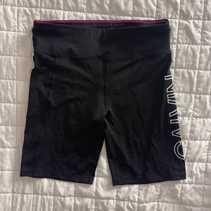 Calvin Klein Like New Womens Bike Shorts -Large -Black